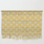 Bows & Ribbons Pattern XXI Butter Yellow Wall Hanging Gallery Image 1