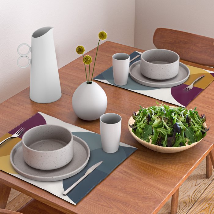 Geometric Harmony II Placemat Gallery Image 2