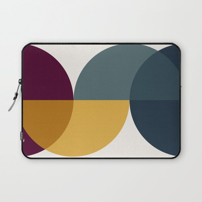 Geometric Harmony II Laptop Sleeve Gallery Image 1