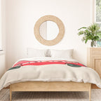 The big red bus Duvet Cover Gallery Image 3