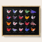 Freshwater shrimp - name Serving Tray Gallery Image 1