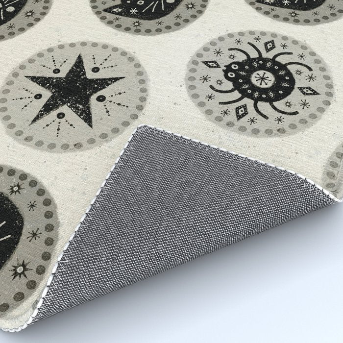 Star Cat | Halloween Neutral Rug Gallery Image 4