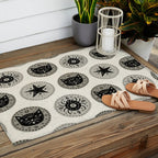 Star Cat | Halloween Neutral Outdoor Rug Gallery Image 2