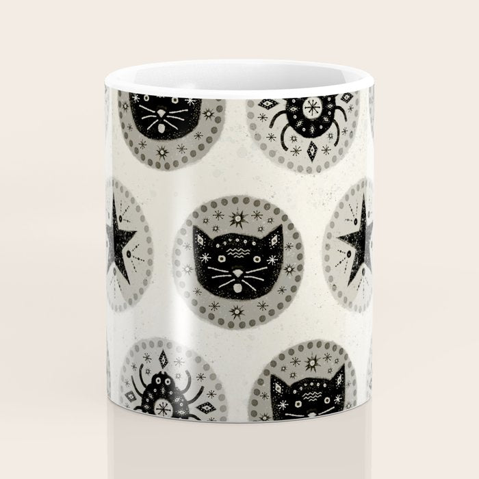 Star Cat | Halloween Neutral Coffee Mug Gallery Image 4