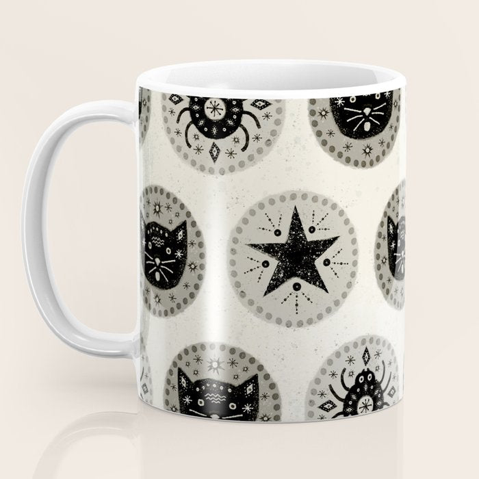 Star Cat | Halloween Neutral Coffee Mug Gallery Image 3