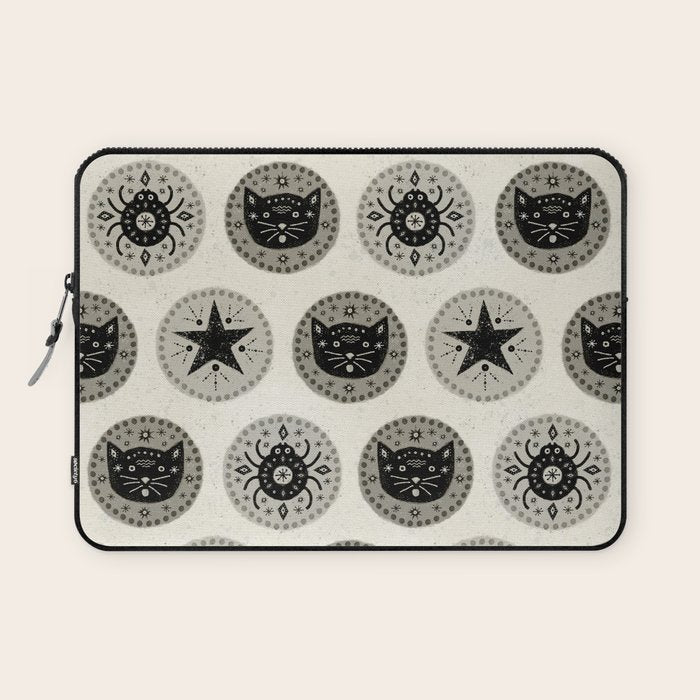 Star Cat | Halloween Neutral Laptop Sleeve Gallery Image 1