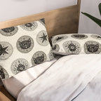 Star Cat | Halloween Neutral Pillow Sham Gallery Image 2