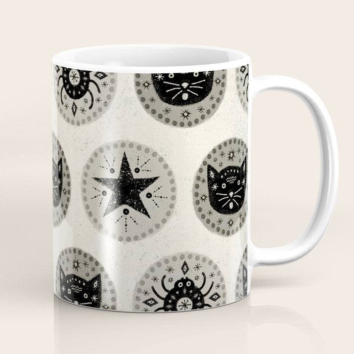 Star Cat | Halloween Neutral Coffee Mug Gallery Image 1