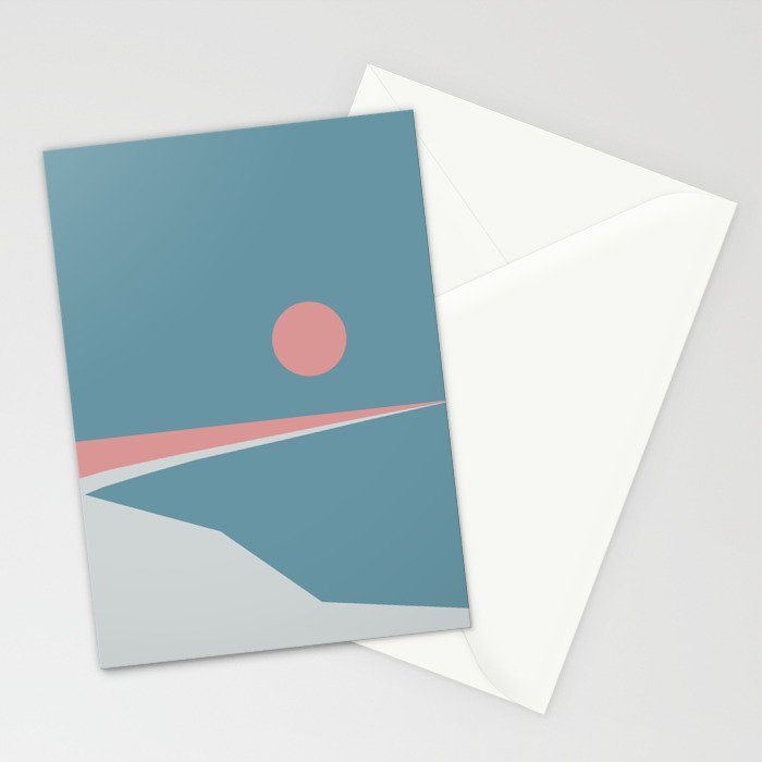 Sunset at Newton Stationery Card Gallery Image 2