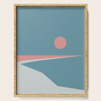 Sunset at Newton Serving Tray Gallery Image 1