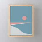 Sunset at Newton Mini Art Print Gallery Image 1