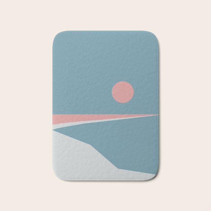Sunset at Newton Bath Mat Gallery Image 1