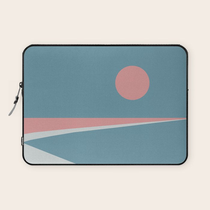 Sunset at Newton Laptop Sleeve Gallery Image 1
