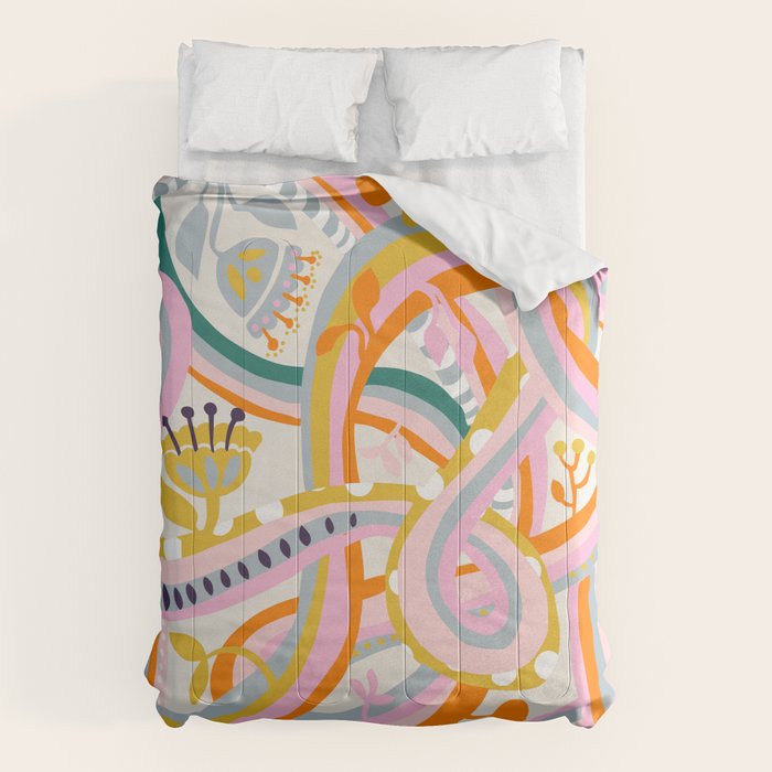 Botanical dopamine Exhibition Stockholm Comforter Gallery Image 6