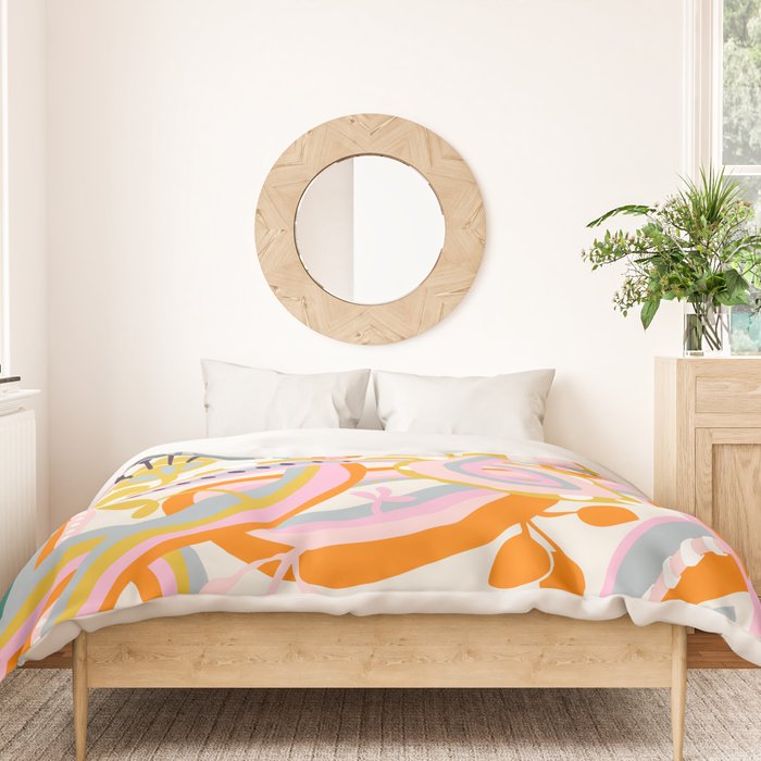 Botanical dopamine Exhibition Stockholm Duvet Cover Gallery Image 3