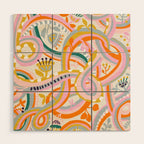 Botanical dopamine Exhibition Stockholm Wood Wall Art Gallery Image 1