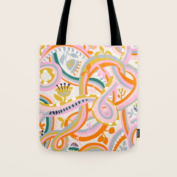 Botanical dopamine Exhibition Stockholm Tote Bag Gallery Image 1