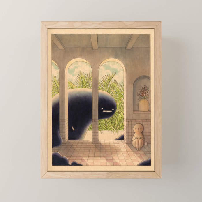 Anxiety Mini Art Print Gallery Image 1