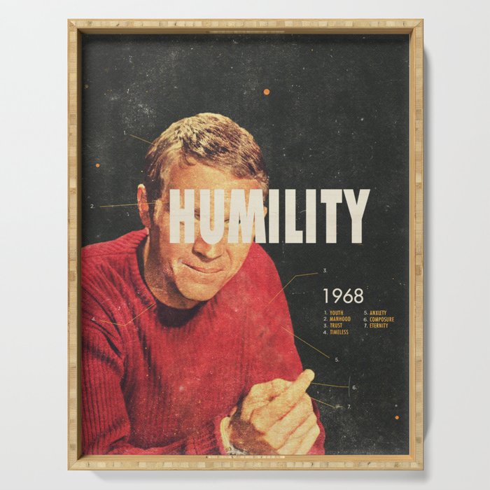 Humility 1968 Serving Tray Gallery Image 1