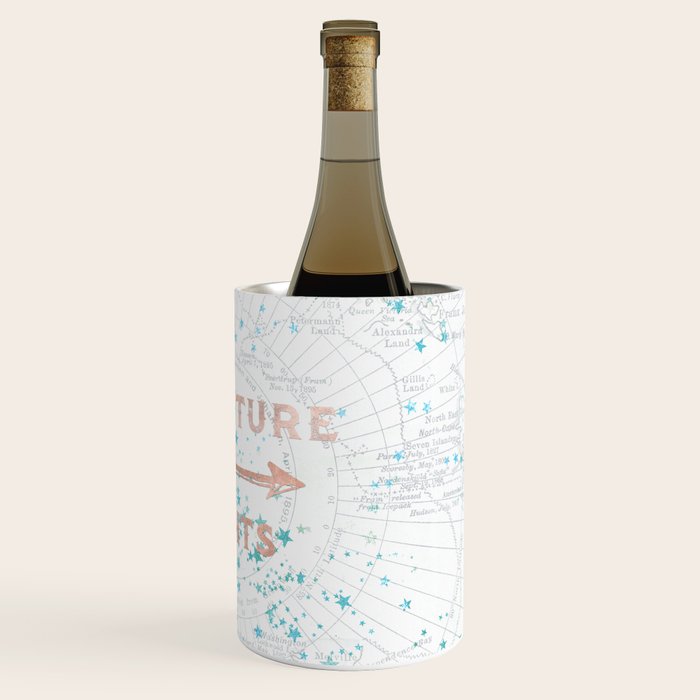 Adventure Awaits Rose Gold Wine Chiller Gallery Image 3
