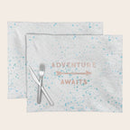 Adventure Awaits Rose Gold Placemat Gallery Image 1