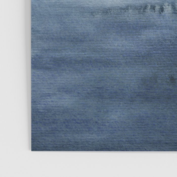 Indigo Abstract Painting | No. 4 Poster Gallery Image 3