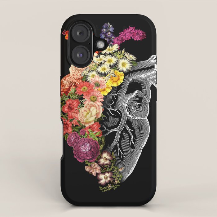 Flower Heart Spring iPhone Case Gallery Image 1