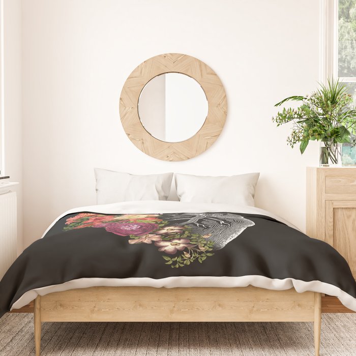 Flower Heart Spring Duvet Cover Gallery Image 3