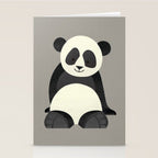 Whimsy Giant Panda Stationery Card Gallery Image 2
