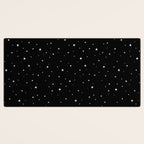 Tiny Stars Dark Desk Mat Gallery Image 3