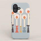 Festive Candles iPhone Case Gallery Image 1