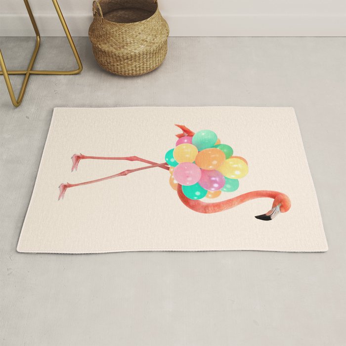 FLAMINGO PARTY Rug Gallery Image 1