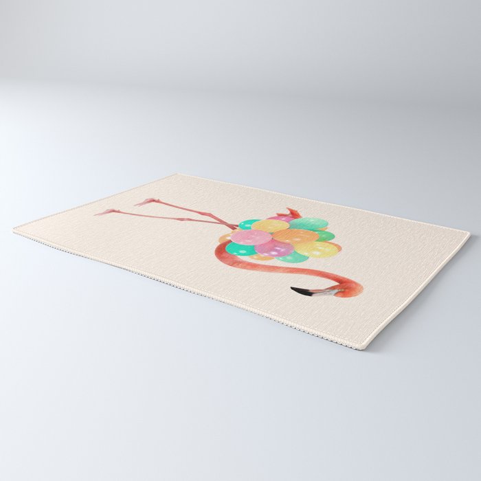 FLAMINGO PARTY Rug Gallery Image 3