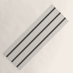 Minimal Triangles - Black & White Yoga Mat Gallery Image 1