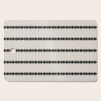 Minimal Triangles - Black & White Cutting Board Gallery Image 1