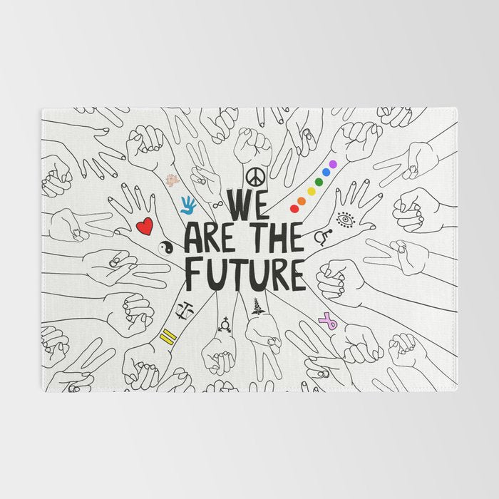 We Are The Future Tattoos Part 1 Rug Gallery Image 2