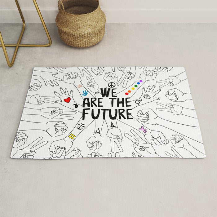 We Are The Future Tattoos Part 1 Rug Gallery Image 1