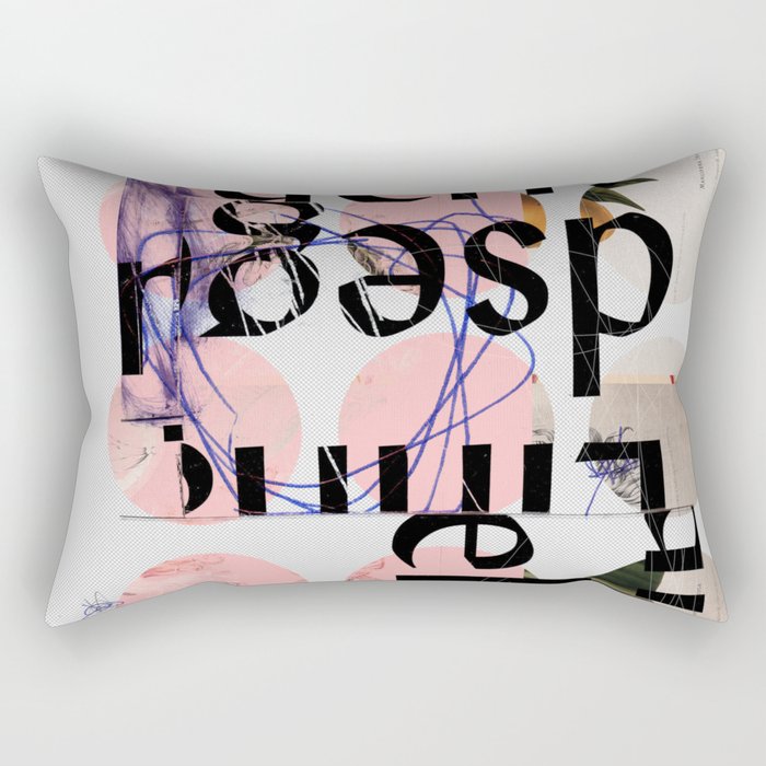 another daydream night flow mix sunday blues Rectangular Pillow Gallery Image 2