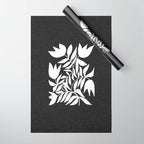 Triple Lip Vining Tulip ii Wrapping Paper Gallery Image 1