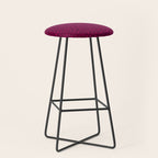 Raspberry Paint Drops Stool Gallery Image 1