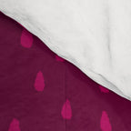 Raspberry Paint Drops Comforter Gallery Image 4