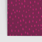 Raspberry Paint Drops Poster Gallery Image 3