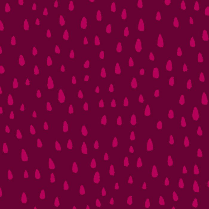 Raspberry Paint Drops Coffee Mug Gallery Image 2