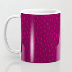 Raspberry Paint Drops Coffee Mug Gallery Image 3