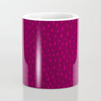 Raspberry Paint Drops Coffee Mug Gallery Image 4