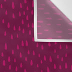 Raspberry Paint Drops Wall Tapestry Gallery Image 3
