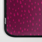 Raspberry Paint Drops Laptop Sleeve Gallery Image 3