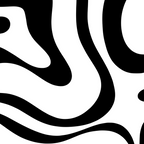 Zebra Swirl Abstract Pattern in Black and White Coffee Mug Gallery Image 2