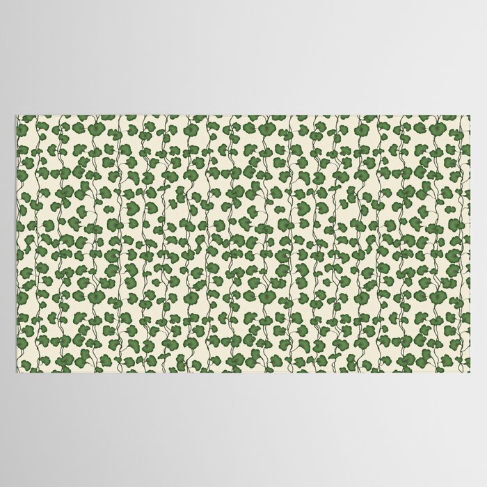 Trailing Vines Botanical Pattern Tablecloth Gallery Image 2