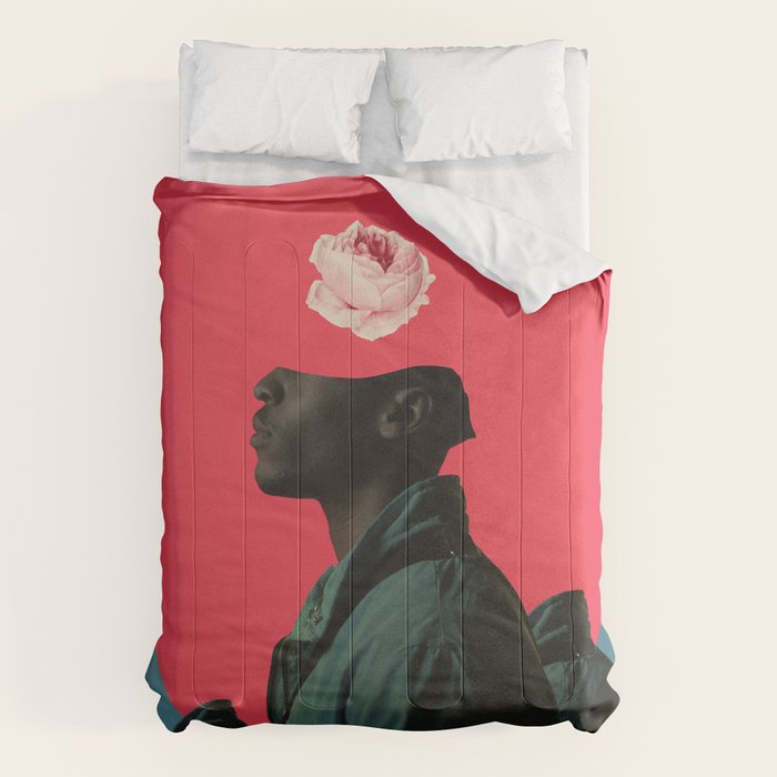 Every Man is a Mountain Comforter Gallery Image 1